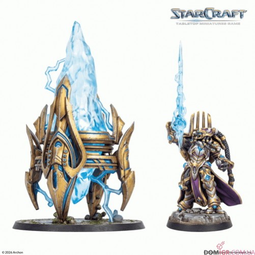 Artanis & Pylon - Protoss Hero Expansion Set - StarCraft The Miniatures Game