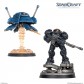 Jim Raynor & Point Defense Drone - Terran Hero Expansion Set - StarCraft The Miniatures Game