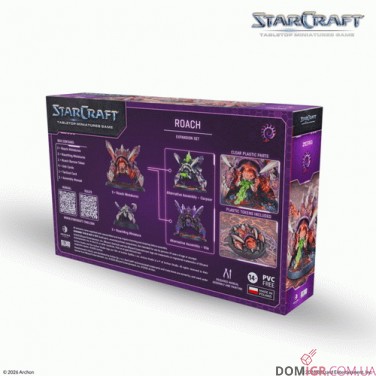 Roach - Zerg Expansion Set - StarCraft The Miniatures Game