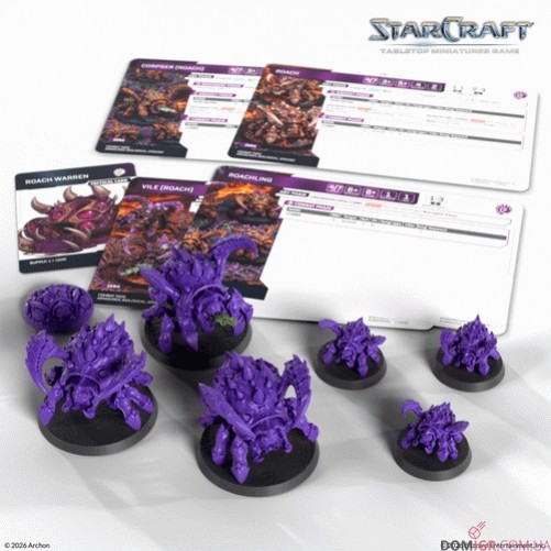 Roach - Zerg Expansion Set - StarCraft The Miniatures Game