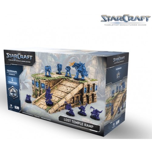 Lost Temple Ramp - Terrain Expansion Set - StarCraft The Miniatures Game