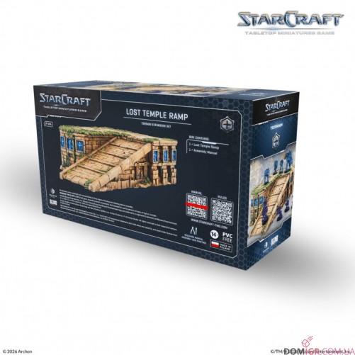 Lost Temple Ramp - Terrain Expansion Set - StarCraft The Miniatures Game