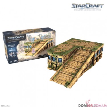 Lost Temple Ramp - Terrain Expansion Set - StarCraft The Miniatures Game