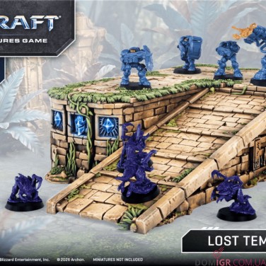 Lost Temple Ramp - Terrain Expansion Set - StarCraft The Miniatures Game