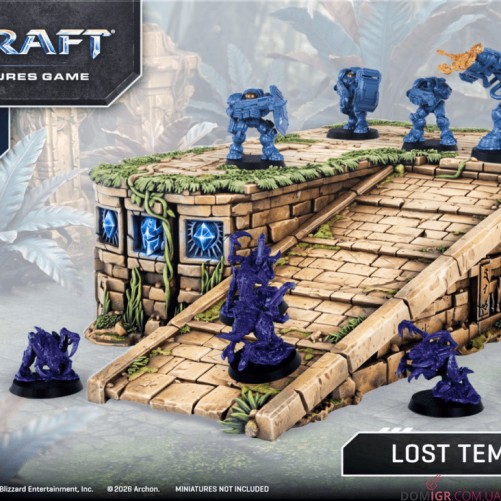 Lost Temple Ramp - Terrain Expansion Set - StarCraft The Miniatures Game