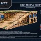 Lost Temple Ramp - Terrain Expansion Set - StarCraft The Miniatures Game