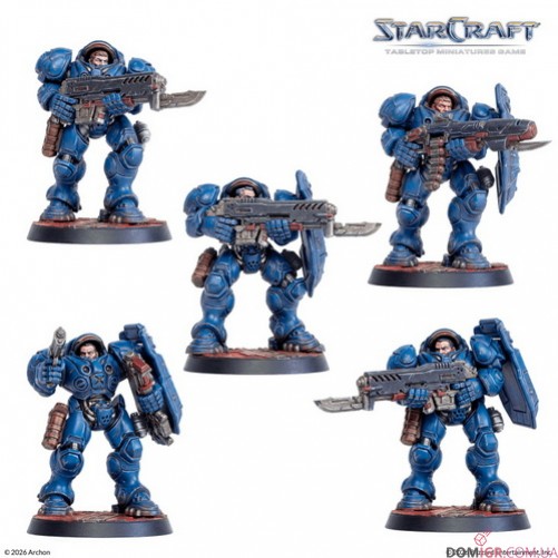 Marine - Terran Expansion Set - StarCraft The Miniatures Game