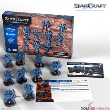 Marine - Terran Expansion Set - StarCraft The Miniatures Game