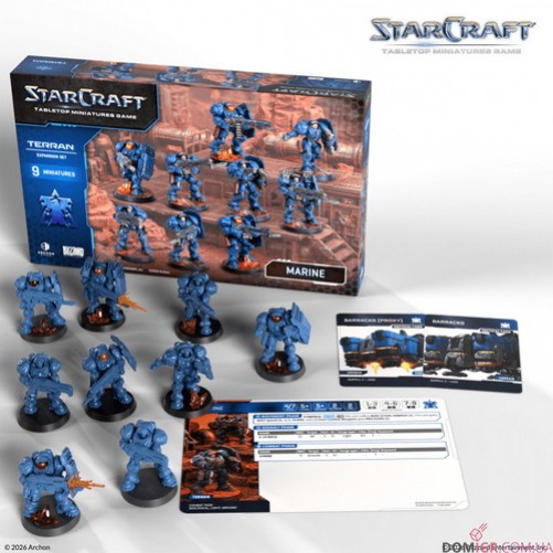 Marine - Terran Expansion Set - StarCraft The Miniatures Game