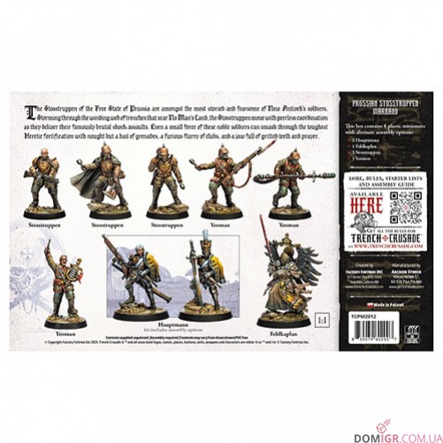 Prussian Stosstruppen Warband - Trench Crusade