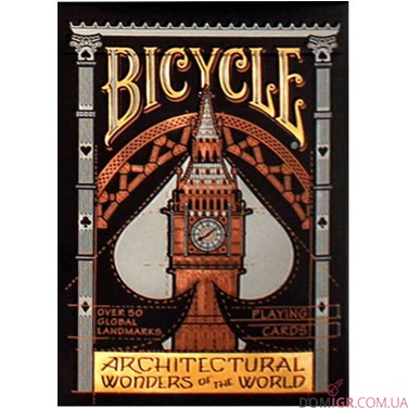 Купить Карты Bicycle Architectural Wonders of the World PREMIUM Карты Bicycle Architectural Wonders of the World PREMIUM