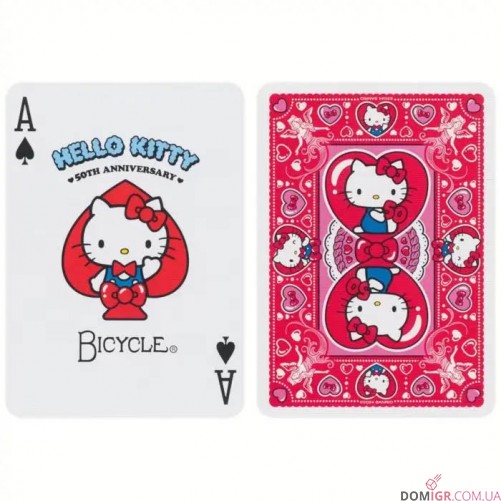 Карты Bicycle Hello Kitty 50th Anniversary