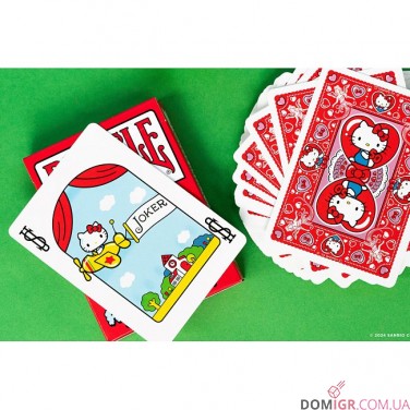 Купить Карты Bicycle Hello Kitty 50th Anniversary Карты Bicycle Hello Kitty 50th Anniversary