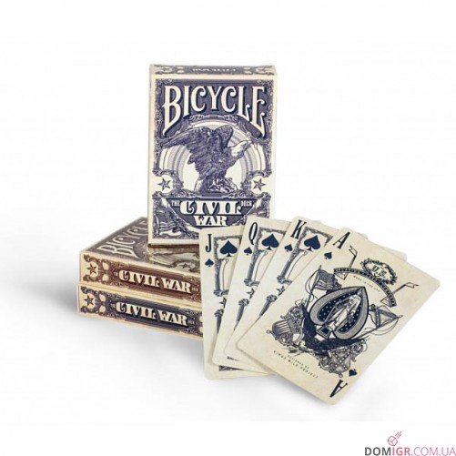 Карты Bicycle Civil War