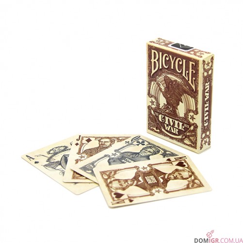 Карты Bicycle Civil War