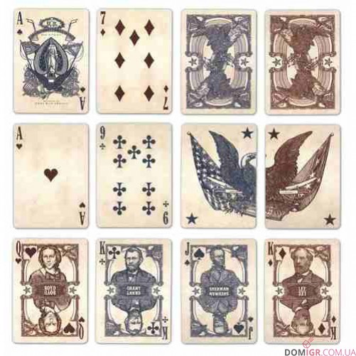 Карты Bicycle Civil War