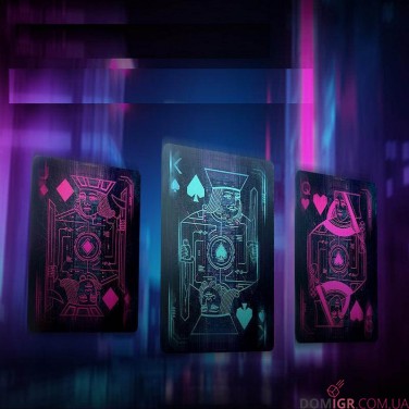 Карты Bicycle Cyberpunk Cybercity