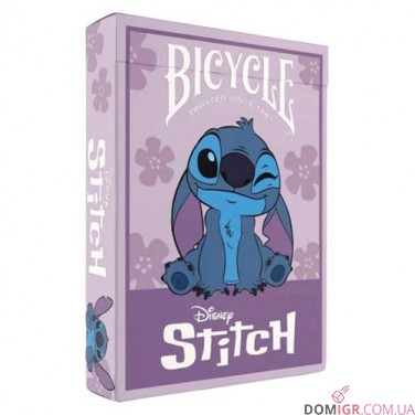 Карты Bicycle Disney Stitch Purple