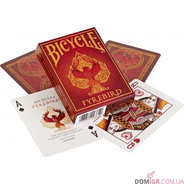 Карты Bicycle Fyrebird