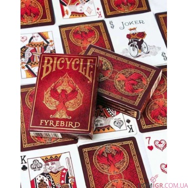 Карты Bicycle Fyrebird