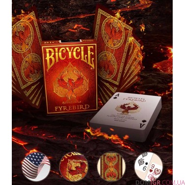 Карты Bicycle Fyrebird