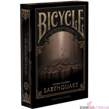 Карты Bicycle Natural Disasters — Earthquake