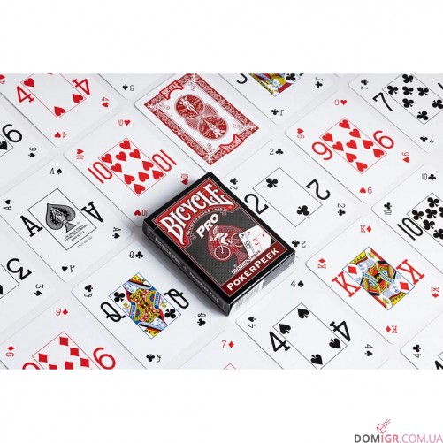 Карти Bicycle PRO PokerPeek