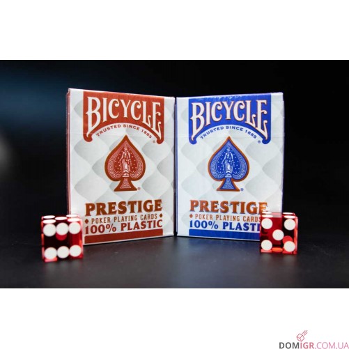 Карты Bicycle Prestige 100% пластик