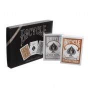 Карты Bicycle Prestige Line Set 2 Decks Gold & Silver