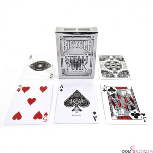 Карты Bicycle Steampunk Silver
