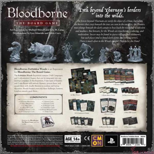 Bloodborne: The Board Game — Forbidden Woods