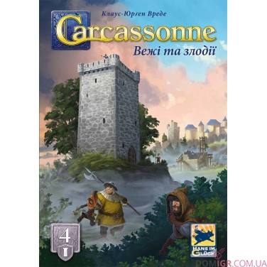 Купить Carcassonne: Вежі та злодії (доп. № 4) Carcassonne: Вежі та злодії (доп. № 4)