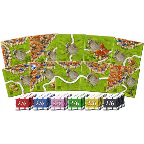 Carcassonne — Die Wetteinsätze / The Bets