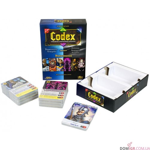 Codex: Доминион Тверди против Плети Черной Длани (синие против черных)