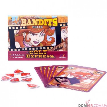 Купить Colt Express: Bandits – Belle Colt Express: Bandits – Belle
