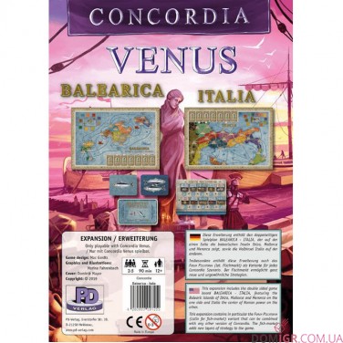 Concordia Venus: Balearica & Italia