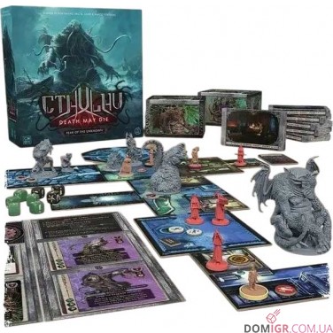 Купити Cthulhu: Death May Die — Fear of the Uncknow Cthulhu: Death May Die — Fear of the Uncknow
