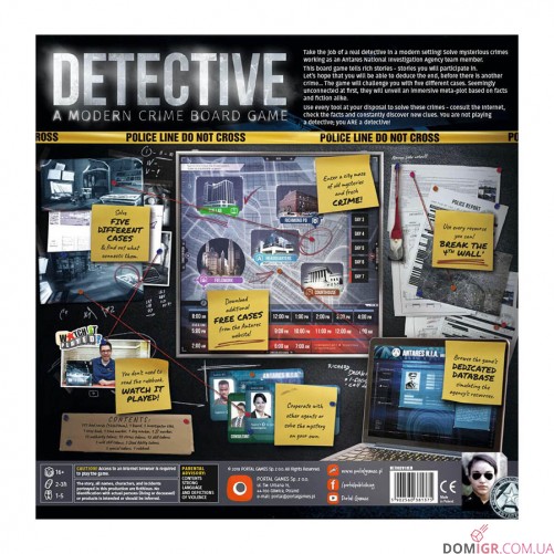Detective: A Modern Crime Board Game