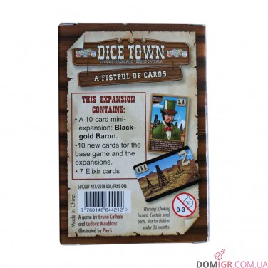 Dice Town: A Fistful of Cards