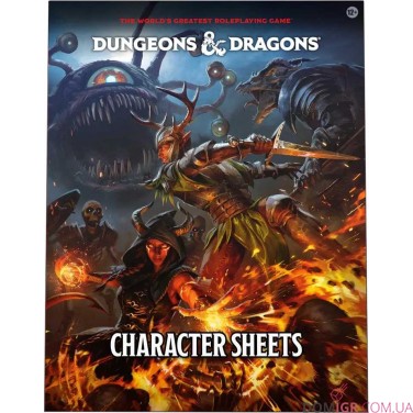Dungeons & Dragons RPG — Character Sheets 2024