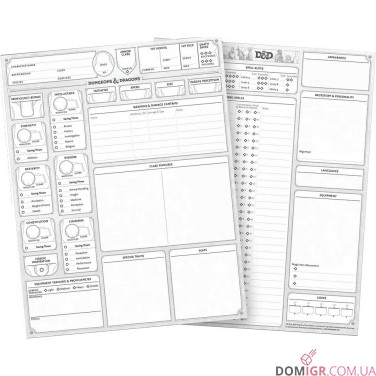 Dungeons & Dragons RPG — Character Sheets 2024