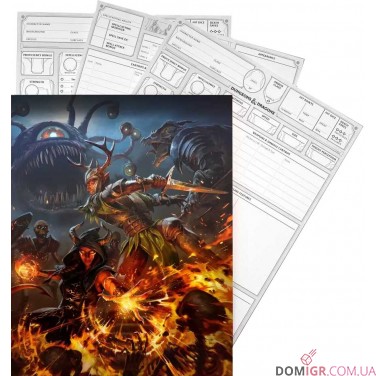 Dungeons & Dragons RPG — Character Sheets 2024