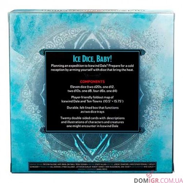 Купить D&D — Icewind Dale: Rime of the Frostmaiden Dice Set D&D — Icewind Dale: Rime of the Frostmaiden Dice Set