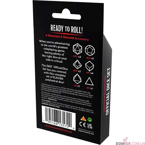 Dungeons & Dragons — Official Dice Set