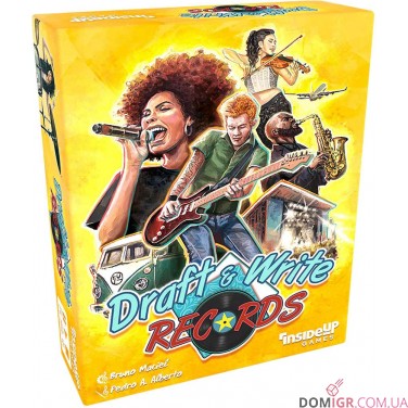 Купити Draft & Write Records + 2 міні-доповнення Draft & Write Records + 2 міні-доповнення