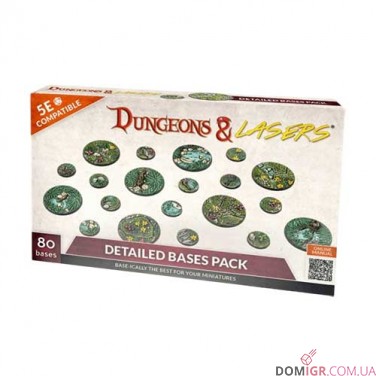 Купить Dungeons & Lasers — Detailed Bases Pack Dungeons & Lasers — Detailed Bases Pack