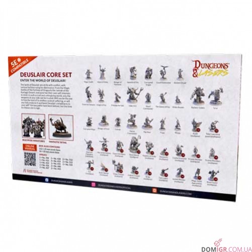 Dungeons & Lasers — Deuslair: Core Set