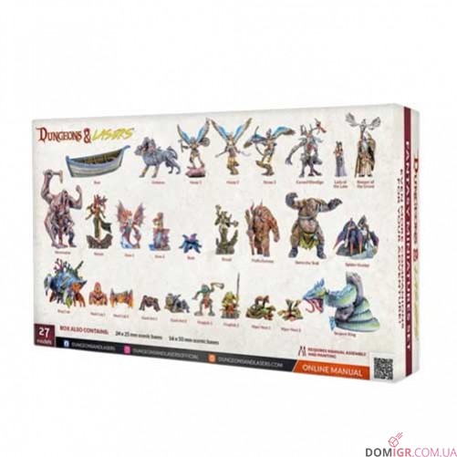 Dungeons & Lasers — Fantasy Miniatures Set