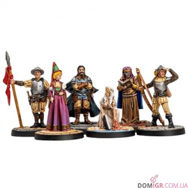 Dungeons & Lasers — Townsfolk Miniature Pack