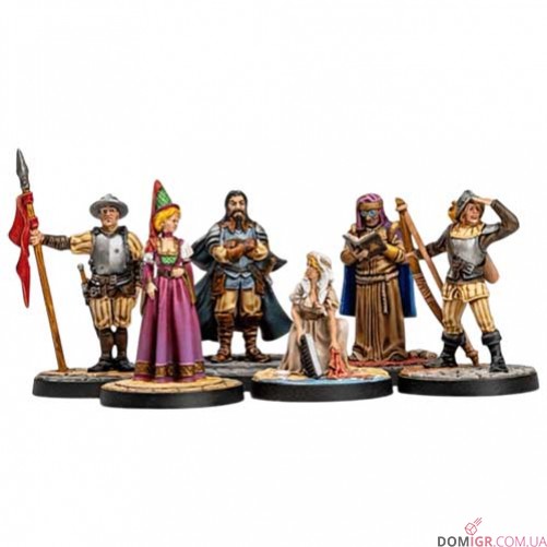 Dungeons & Lasers — Townsfolk Miniature Pack